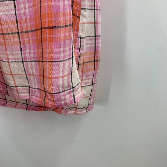 Abound Nordstrom Women's Plaid Spaghetti Strap Lightweight Mini Dress Size M NWT - Picture 6 of 12